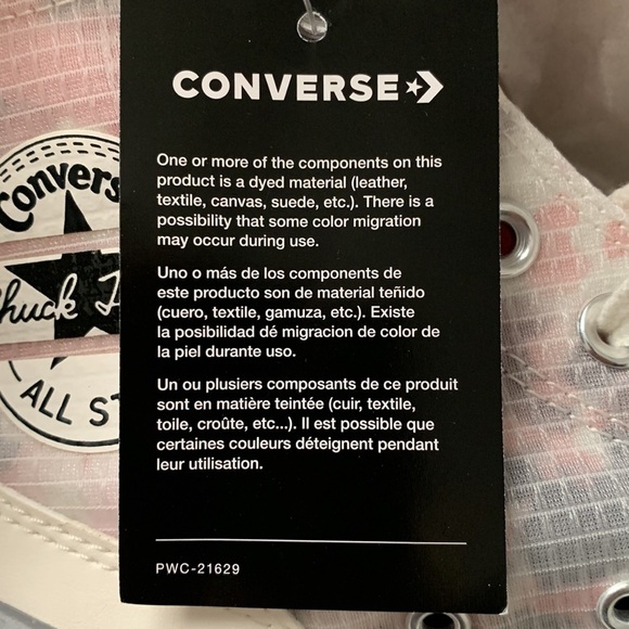 Converse Washed Floral CPX Women’s High Top Sneakers - Picture 10 of 16